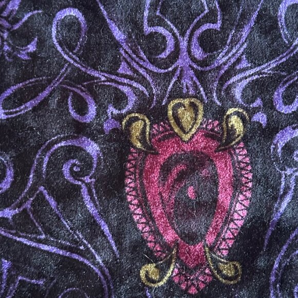 Vintage Betsey Johnson New York Velvet Top - Picture 3 of 11